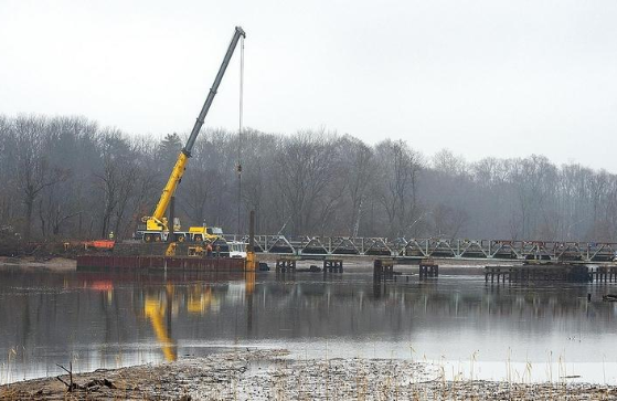 Demolition of Centerton Road Bridge